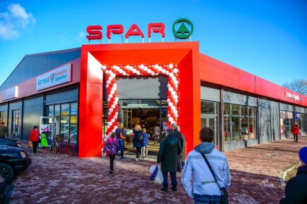 Новый супермаркет "SPAR" на Подполковника Емельянова!